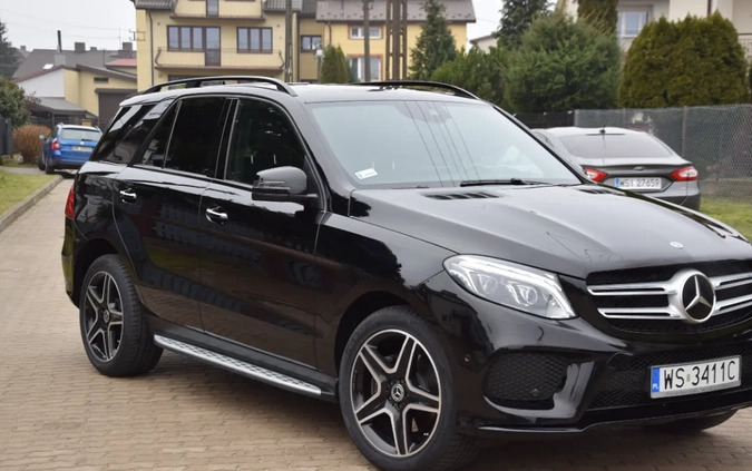 Mercedes-Benz GLE cena 140000 przebieg: 105000, rok produkcji 2018 z Siedlce małe 466